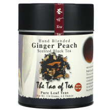 Hand Blended, Scented Black Tea, Ginger Peach od The Tao of Tea, 4 oz (114 g)