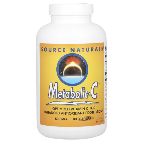 Source Naturals, Metabolischer C, 180 Kapseln