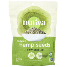 Nutiva, Sementes de Alcachofra Orgânicas, Crudas Descascadas, 8 oz (227 g)
