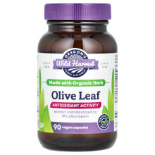 Oregon's Wild Harvest, Olijvenblad, 90 Vegetariëne Capsules