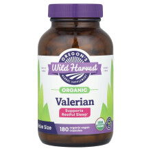 Oregon's Wild Harvest, Valerian, 180 vegane Kapseln