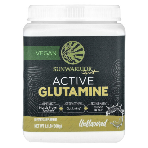 Glutamina Activa, Sin Sabor, 1.1 lbs (500 g)