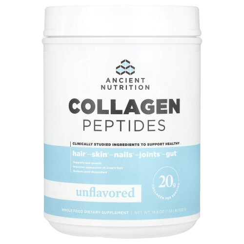 Ancient Nutrition, Κολοαγένη Πεπτιδίων, Ανοδικό, 1.23 lb (560 g)