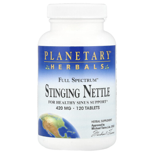 Planetary Herbals, Πλήρης Αスペκτρο, Στιγμόνυξη Νετούλα, 420 mg, 120 Tablets