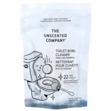 The Unscented Company, Toilettenbowlreiniger, Duftfrei, 22 Tabs, 2,75 oz (78 g)