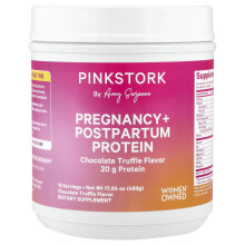 Pink Stork, Białko ciąży + połogu, Czekoladowy trufel, 17,04 oz (483 g)