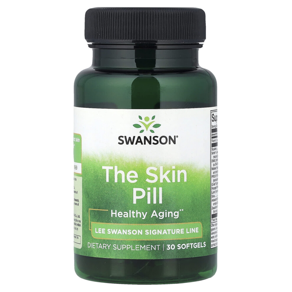 Swanson , The Skin Pill, 30 Softgels