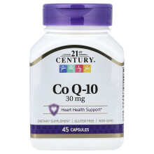 21st Century, Co Q-10, 30 mg, 45 Kapseln