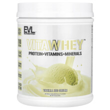 EVLution Nutrition, VitaWhey, Vanille Ijscreme, 19,5 oz (554 g)