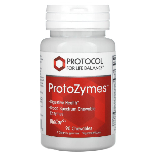 Protocol pentru Viață Balance, ProtoZyme, 90 Chewable