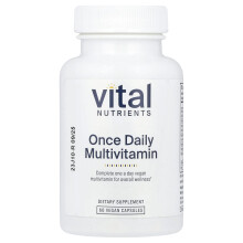 Vital Nutrients, Multivitamin dziennie raz, 60 wegetariańskich Kapsułek