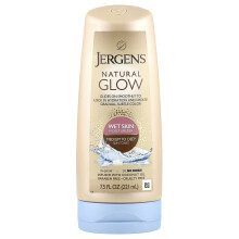 Jergens Natural Glow Suchá Kôža Mokrý Vlhkost, Stredné až Hlbké Kôžne Tóny, 7,5 fl oz (221 ml)