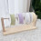 Wood Ribbon Organizer Tabletop Vintage Rotatable Practical Stand Wire Spool Rack 8