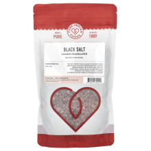 Pure Indian Foods, Musta Suola, Kova Granuloitu, 16 oz (454 g)