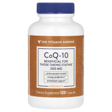 The Vitamin Shoppe, CoQ-10, 200 mg, 120 Capsule