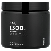 Toniiq, NAC, 240 Capsule (650 mg per Capsule)