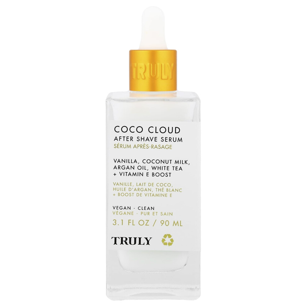 Truly Beauty , Coco Cloud After Shave Serum, 3.1 Fl Oz (90 Ml)