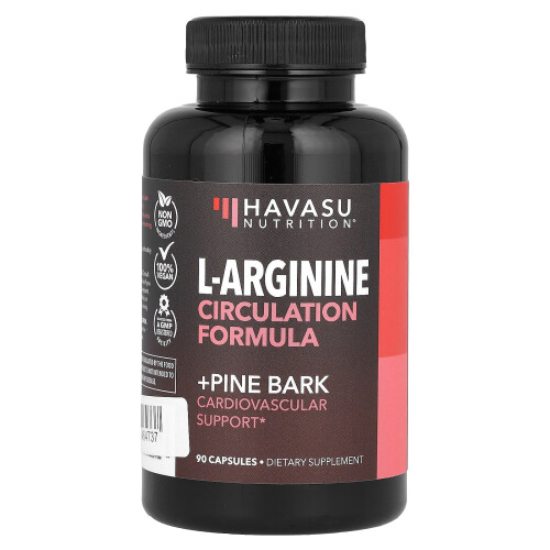 Havasu Nutrition, L-Αργινίνη Κύκλωση Φόρμα + Πίνη Δρυς, 90 Καψούλες