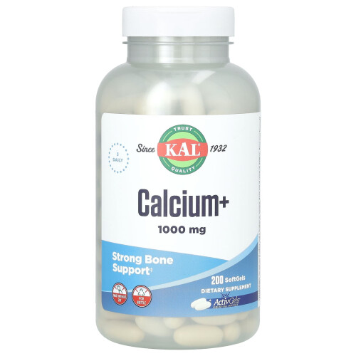 KAL, Κάλκινο+, 1.000 mg, 200 Μυξέλες (333 mg ανά Μυξέλη)