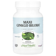 Maxi Health, Maxi Ginkgo Biloba, 90 Maxicaps
