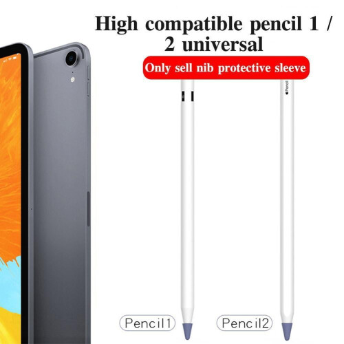 8 θήκες για μύτες σιλικόνης, συμβατές με iPad, άκρες μολυβιών με συμβατότητα 2