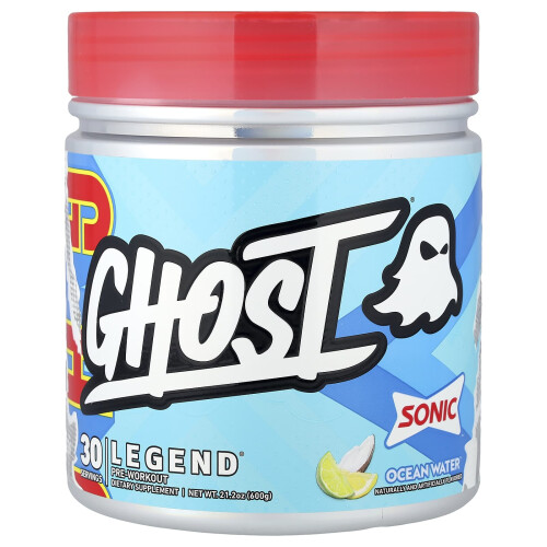 Ghost Ghost, Legend, Προ-Εργασιακή Προετοιμασία, Sonic, Θάλασσα, 21,2 oz (600 γρ.)