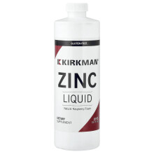 Zink Vloeistof, Natuurlijke Framboos, 16 oz (473 ml)