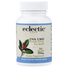 Eclectic Herb Uva Ursi, 350 mg, 90 Veg kapslar