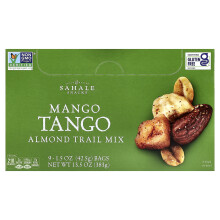 Sahale Snacks, Mango Tango Almond Trail Mix, 9 Verpakkingen, 1,5 oz (42,5 g) Elk