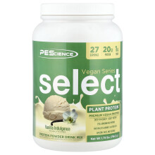 PEScience, Vegan Serie, Select Plant Eiwit, Amazing Vanille Verleiding, 1.75 lbs (796.5 g)