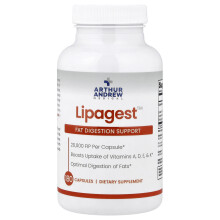 Arthur Andrew Medical, Lipagest, 180 Capsules
