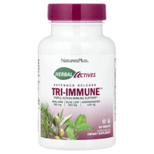 NaturesPlus, Herbal Actives, Tri-Immune, 60 Extended Release Tablets