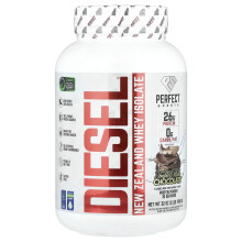 Whey Isolat de Noua Zeelanda Diesel de PERFECT Sports, Ciocolată cu Trei Sarcini, 2 lbs (908 g)