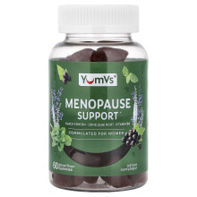 YumVs Mændopause Support Gummies, Naturlig, 60 Gummies
