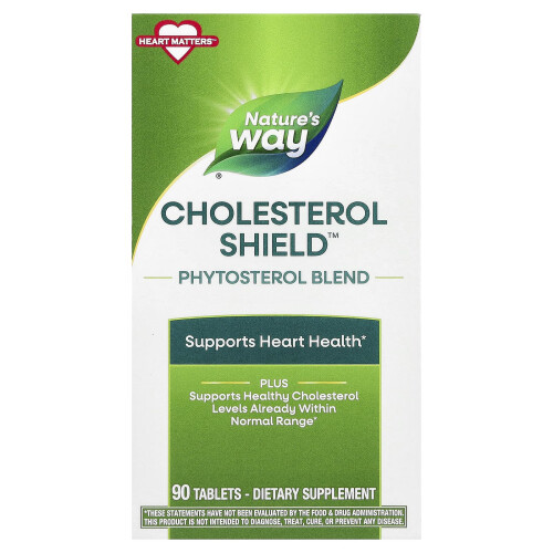 Nature's Way, Cholesterinschutz, 90 Tabletten