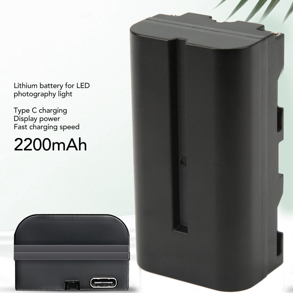 Np F550 Lithium Battery Type C Fast Charge 7340572776853