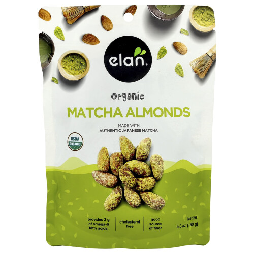 Elan, Οργανική Matcha Αλμύδες , 5.6 oz (160 g)