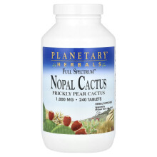 Planetary Herbals, Full Spectrum Nopal Cactus, 240 Tablets
