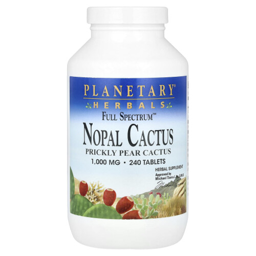 Planetary Herbals, Πλήρης Εύρος  Κακτός Κáctus, 240 Tablets