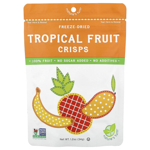 Nature's Turn, Fructe Tropicale Congelate, 1.2 oz (34 g)