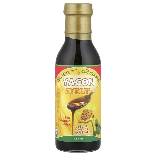 Amazon Therapeutics, Sciroppo di Yacon Organico Dolce, 11.5 fl oz