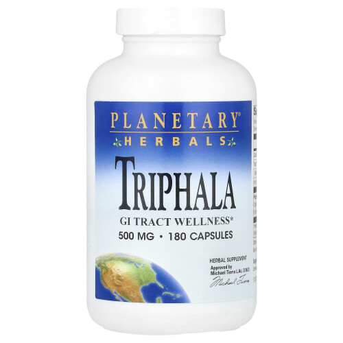 Planetary Herbals, Triphala, 180 Κψούλες (500 mg ανά Κψούλη)