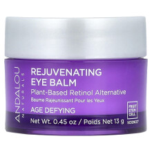 Andalou Naturals, Balsam do Oczu Regenerujący, Alternatywa dla Retinolu, Antyaging, 0,45 oz (13 g)