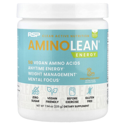 RSP Nutrition, AminoLean, Ananas Coconuts, 7,94 oz (225 g)