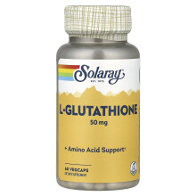 Solaray, L-Glutathion, 50 mg, 60 VegCaps