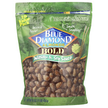 Blue Diamond Mogyorók, Bold, Wasabi & Soy Sauce, 16 oz (454 g)