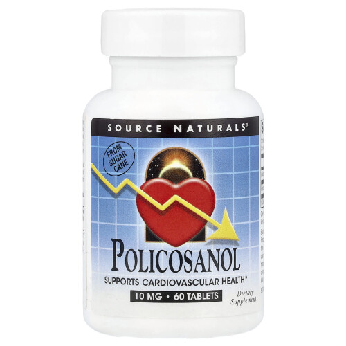 Policosanol Source Naturals, 60 Tablet
