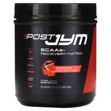JYM Supplement Science, Post JYM, BCAAs + Herstel Matrix, Watermeloen, 1,4 lbs (630 g)