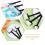Foam Rollers Craft Paint Black Sponge Brush 9 Pcs 3