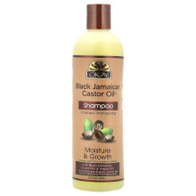 Okay Pure Naturals, Czarna Jamańska Olejka Kastorska, Szampon, 12 fl oz (355 ml)